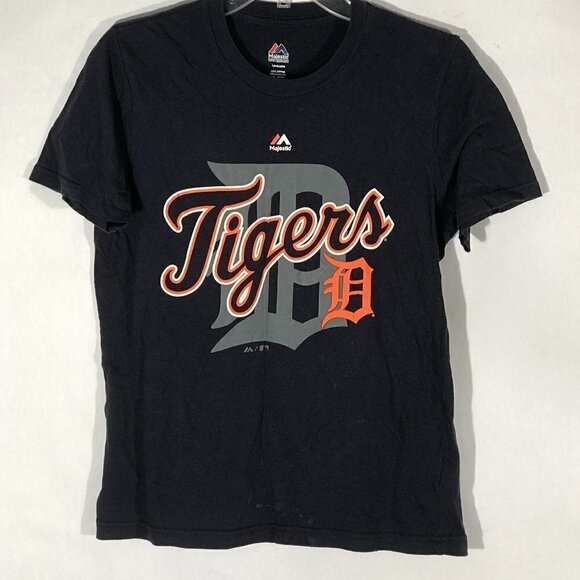 MLB Majestic Detroit Tigers Baseball Tee - Picture 4 of 9
